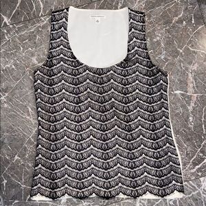 Banana Republic Lace Silk Tank Top